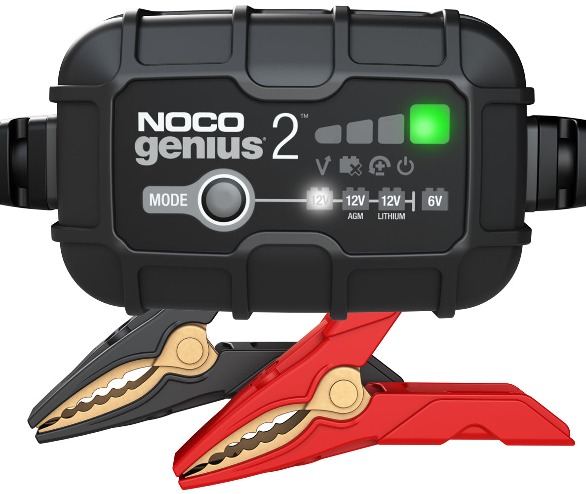 NOCO Genius 2 6V & 12V 1.1A UltraSafe Smart Battery Charger