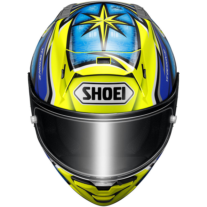 Shoei X15 - Daijiro Tc-3 Helmet Blue Yellow