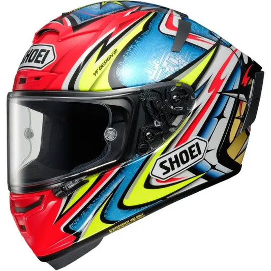 Shoei X15 - Daijiro Tc-1 Helmet Red Yellow