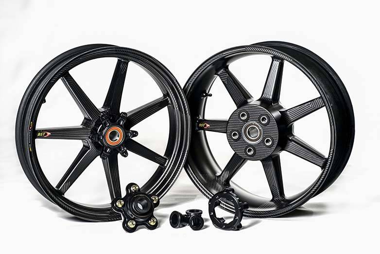 Carbon fiber wheels BST Black Mamba 7 spoke