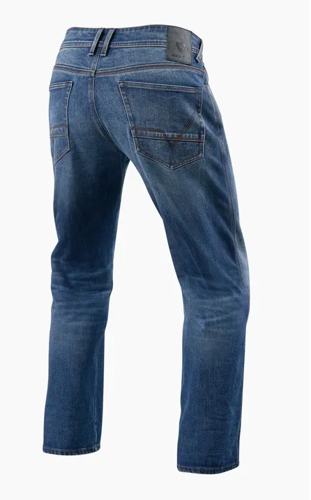 Rev'it Philly 3 Lf Jeans Dark Blue