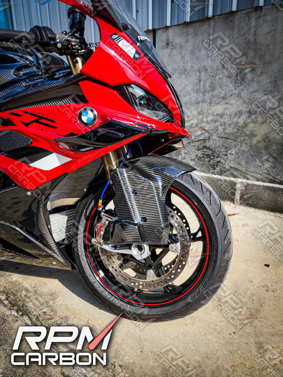 BMW M1000RR S1000R S1000RR Carbon Fiber Front Fender