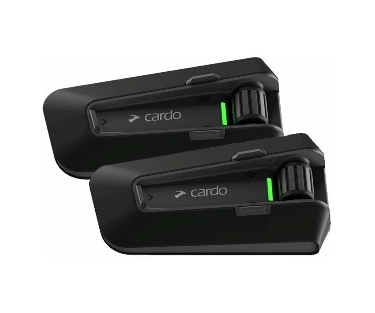 CARDO SCALA RIDER PACKTALK NEO SOUND JBL DUO INTERCOM CONFERENCE DMC 15 MOTORCYCLISTS 1.6 KM DOUBLE