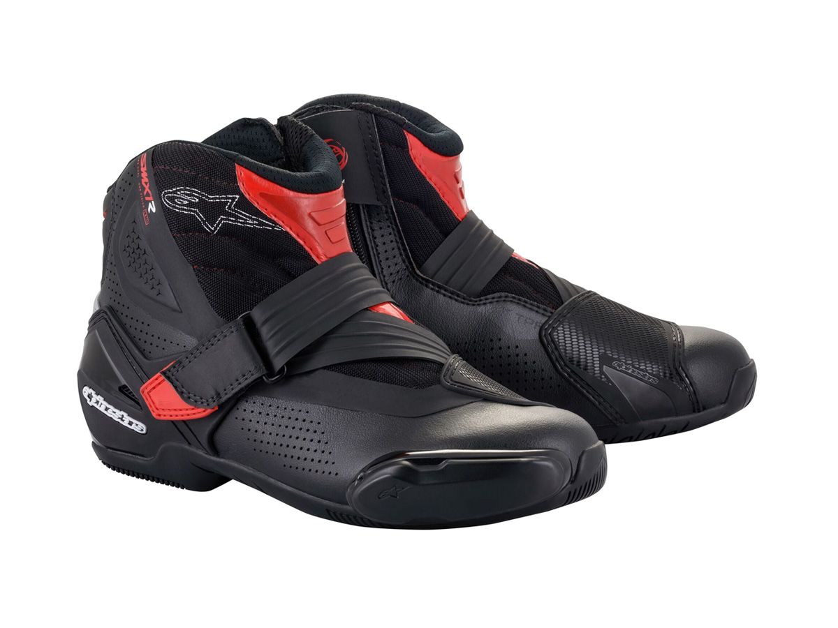 ALPINESTARS SMX-1 R V2 BOOTS Red - Black