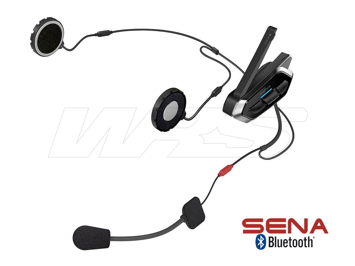 BLUETOOTH SENA 50R SINGLE INTERCOM + 5 VOICE COMMANDS 8 LANG + MESH 2.0