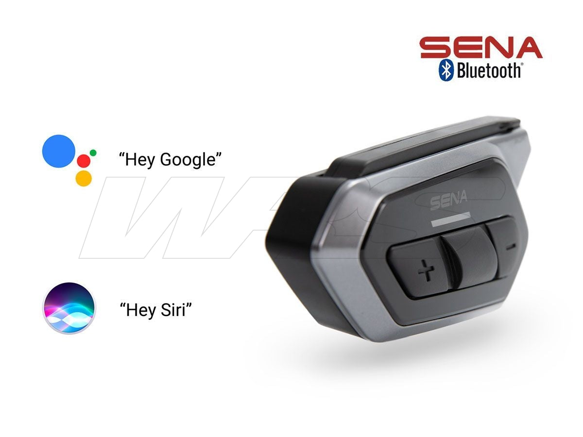 BLUETOOTH SENA 50R SINGLE INTERCOM + 5 VOICE COMMANDS 8 LANG + MESH 2.0