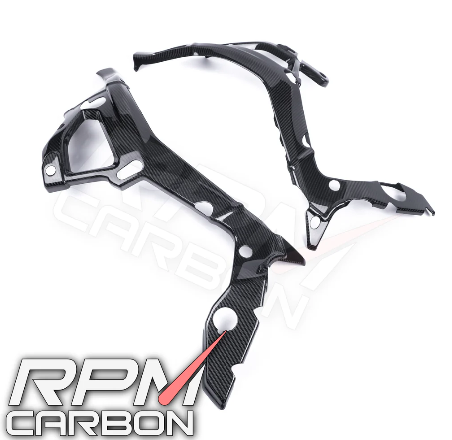 RPM - BMW S1000RR S1000R Carbon Fiber Frame Covers Protectors