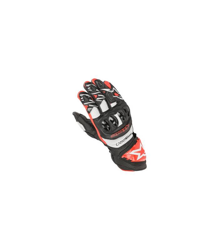 Alpinestars Gp Pro R3 Gloves White - Red - Black