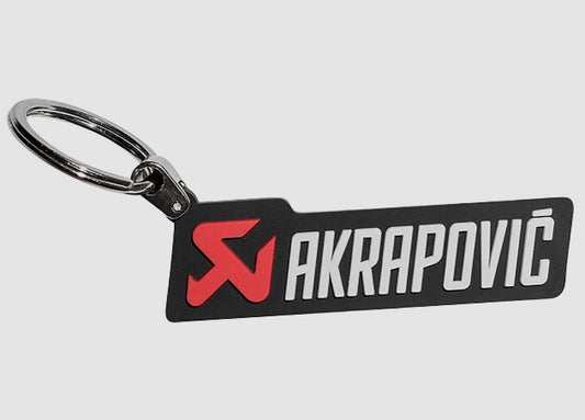 AKRAPOVIC OFFICIAL RUBBER KEYRING