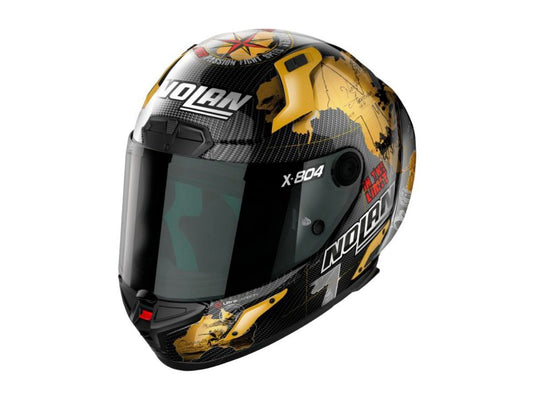 NOLAN FULL FACE HELMET X-804 RS ULTRA CARBON REPLICA C. CHECA