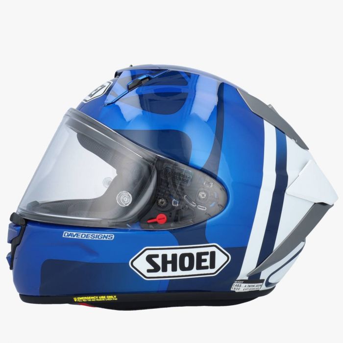 SHOEI X-FIFTEEN A.marquez73 V2 Tc-2 Helmet Blue