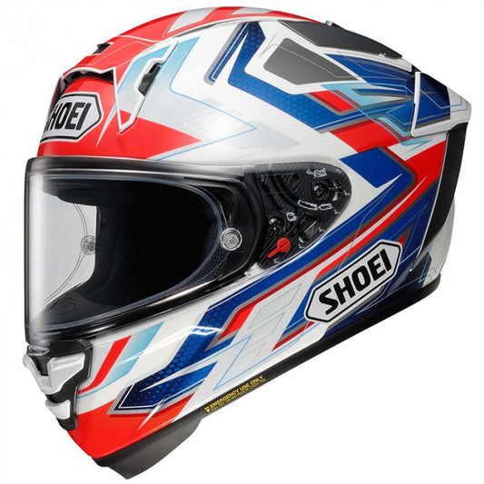 SHOEI X-FIFTEEN Escalate Tc10 Helmet Blue White