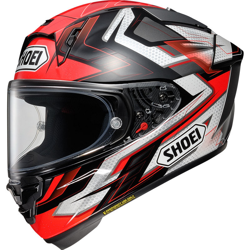 SHOEI X-FIFTEEN Escalate Tc1 Helmet Red