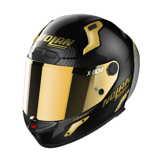 NOLAN FULL FACE HELMET X-804 RS ULTRA CARBON GOLDEN EDITION