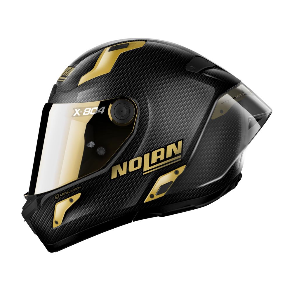 NOLAN FULL FACE HELMET X-804 RS ULTRA CARBON GOLDEN EDITION