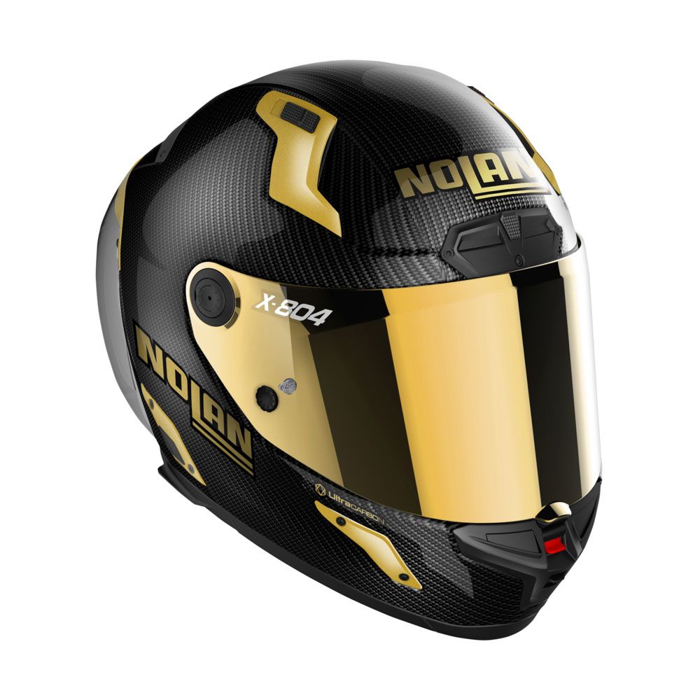 NOLAN FULL FACE HELMET X-804 RS ULTRA CARBON GOLDEN EDITION